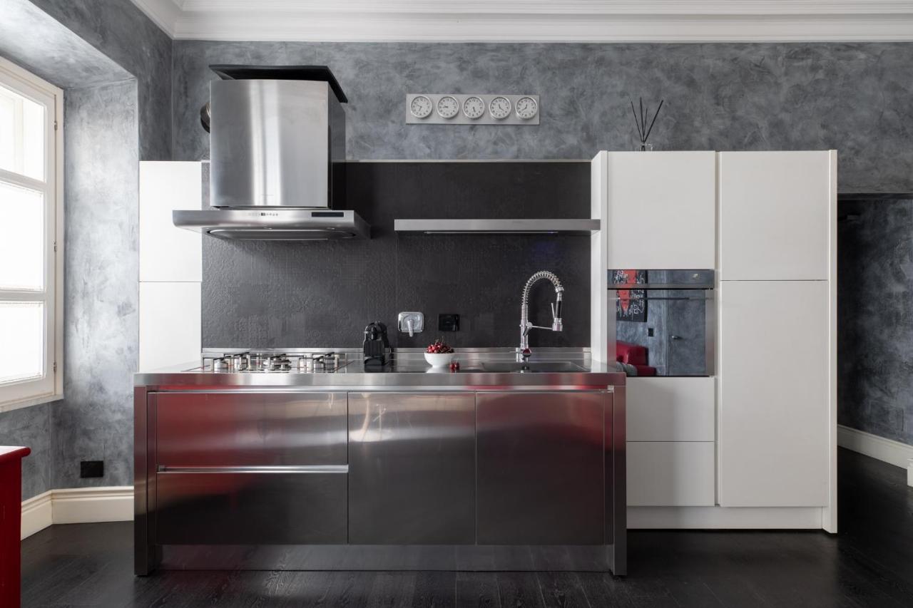 Iflat A Sparkle Of Red In Trastevere Rom Eksteriør billede