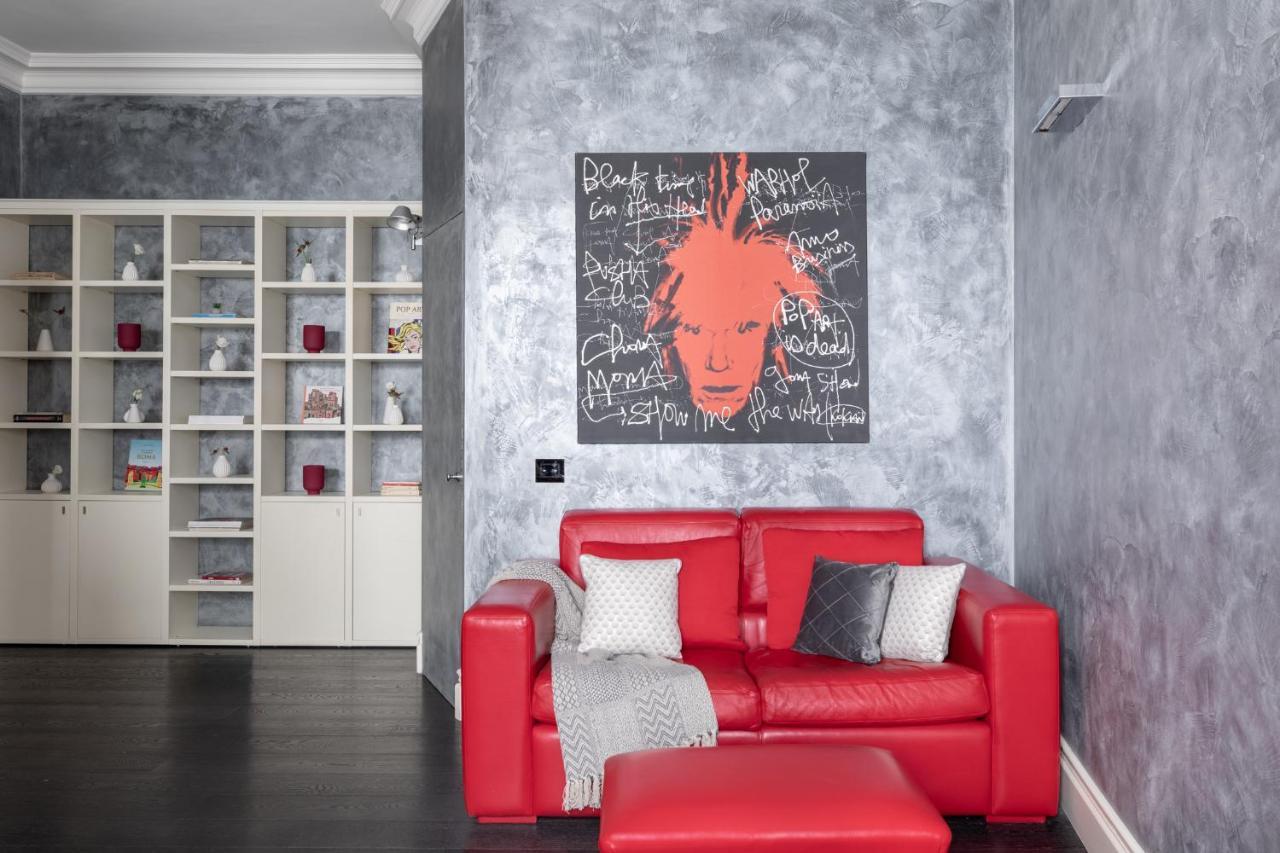 Iflat A Sparkle Of Red In Trastevere Rom Eksteriør billede